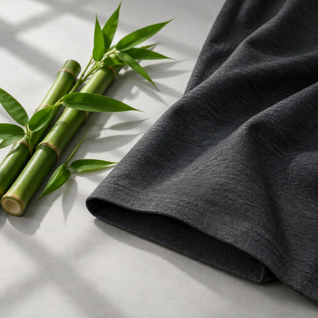 Close-up of Core One bamboo-derived fabric